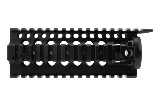 Daniel Defense Omega Quad rail handguard 7 is machined from 6061 aluminum